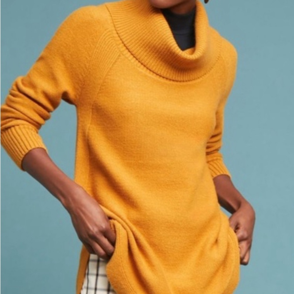 Anthropologie moth cowl neck sweater